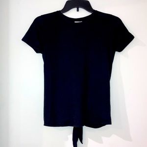 J. Crew Tie Open Back Top XXS